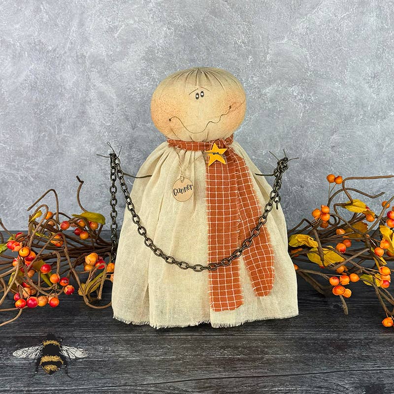 Honey and Me Halloween Gunner the Ghost - The Primitive Pineapple Collection