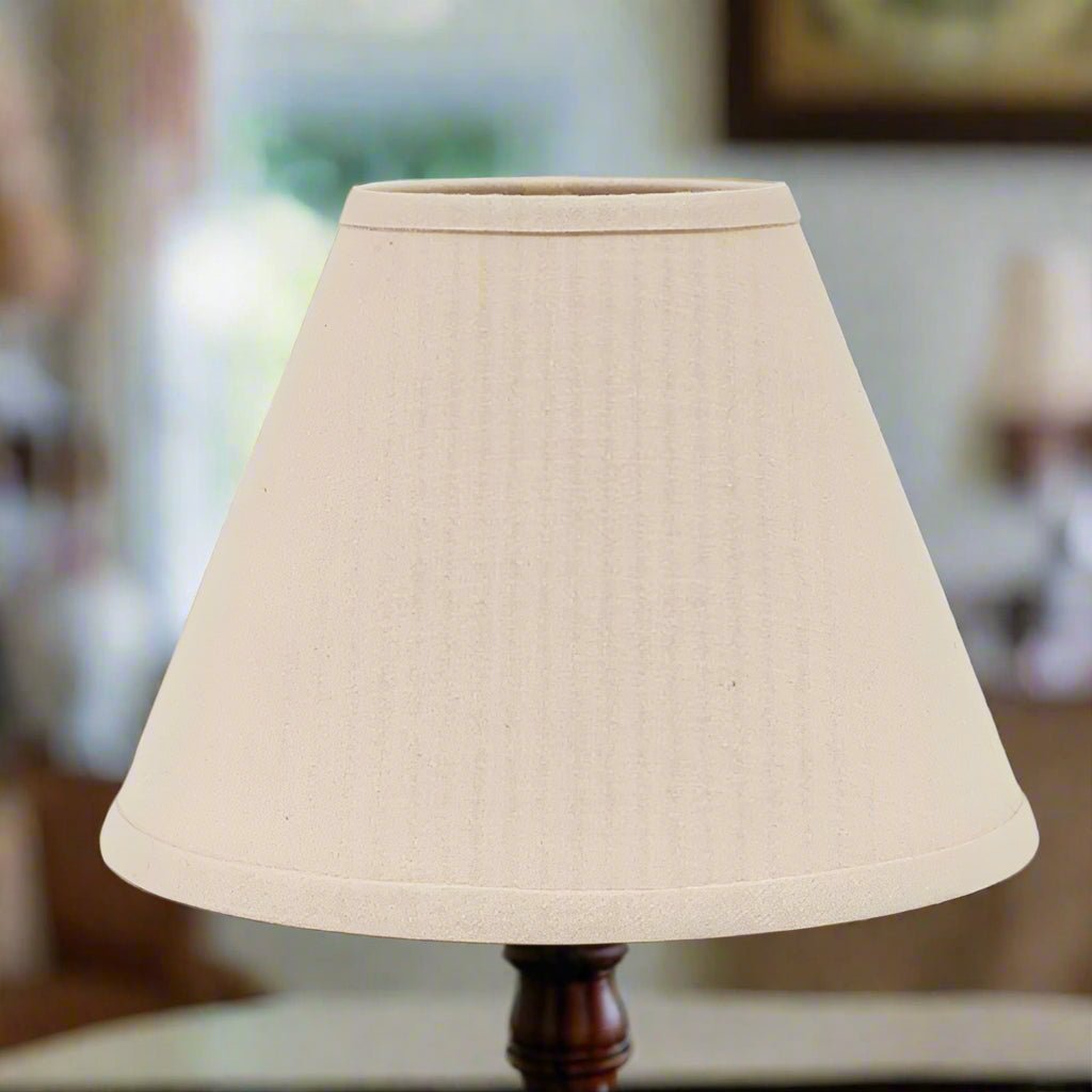 Primitive Colonial Osenburg Lampshade 10" Regular Clip - The Primitive Pineapple Collection
