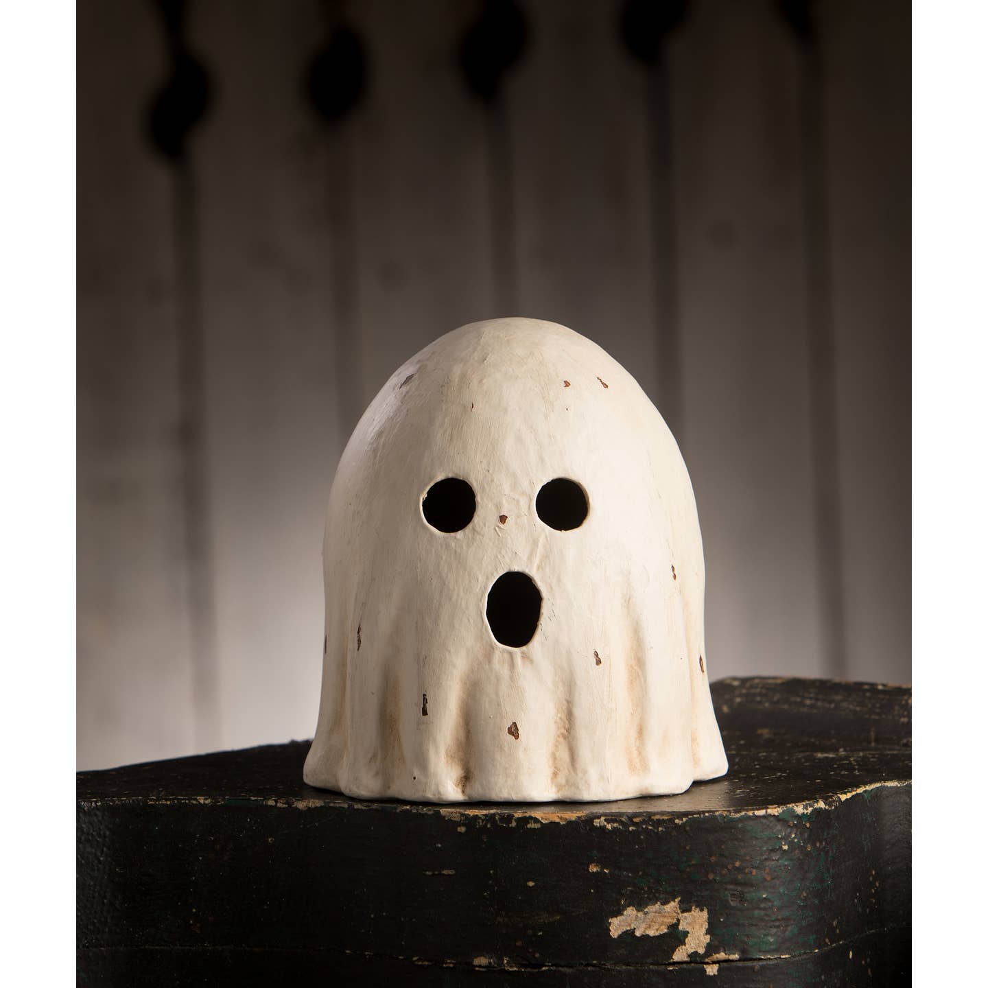 Bethany Lowe Halloween Surprised Ghost Luminary 6" TJ2299 - The Primitive Pineapple Collection