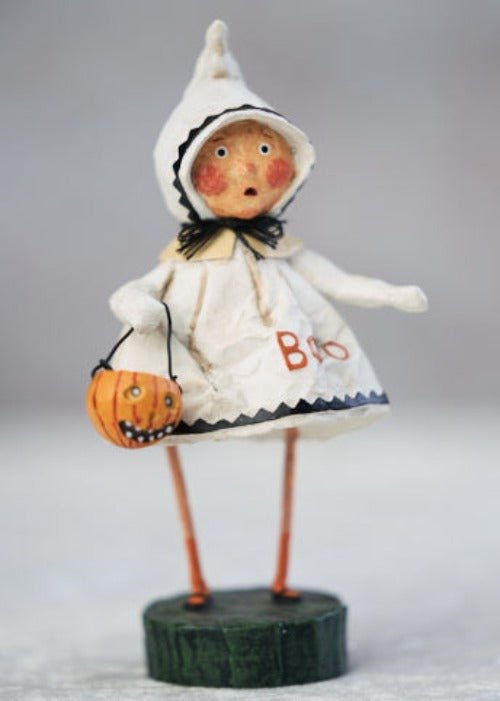 ESC Folk art Collectable Halloween Little Boo Lori Mitchell 10288 - The Primitive Pineapple Collection