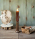 Primitive Moving Flame 10" Candle On Chimney Bobbin w/ Remote Control - The Primitive Pineapple Collection