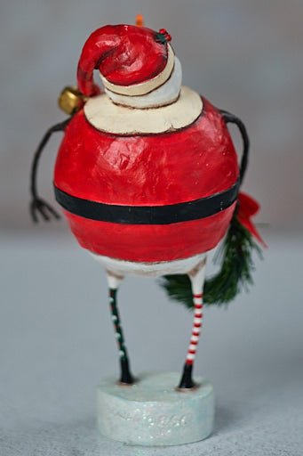 ESC and Company Christmas Jolly Snow Santa Lori Mitchell 11110 - The Primitive Pineapple Collection
