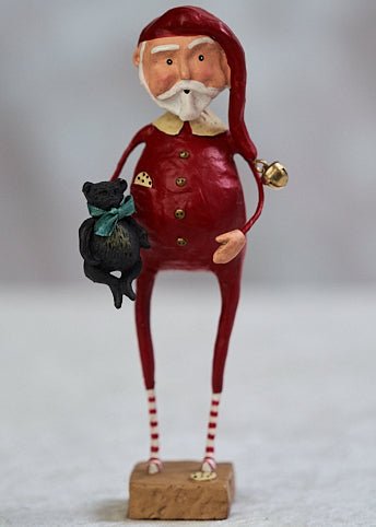 Esc and Company Christmas Sleepytime Santa 11157 Lori Mitchell - The Primitive Pineapple Collection