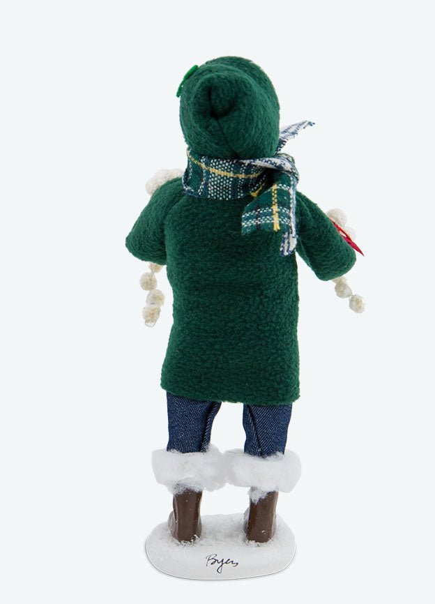 Byers Choice Carolers Christmas Family w/ Cardinals Boy 111B - The Primitive Pineapple Collection
