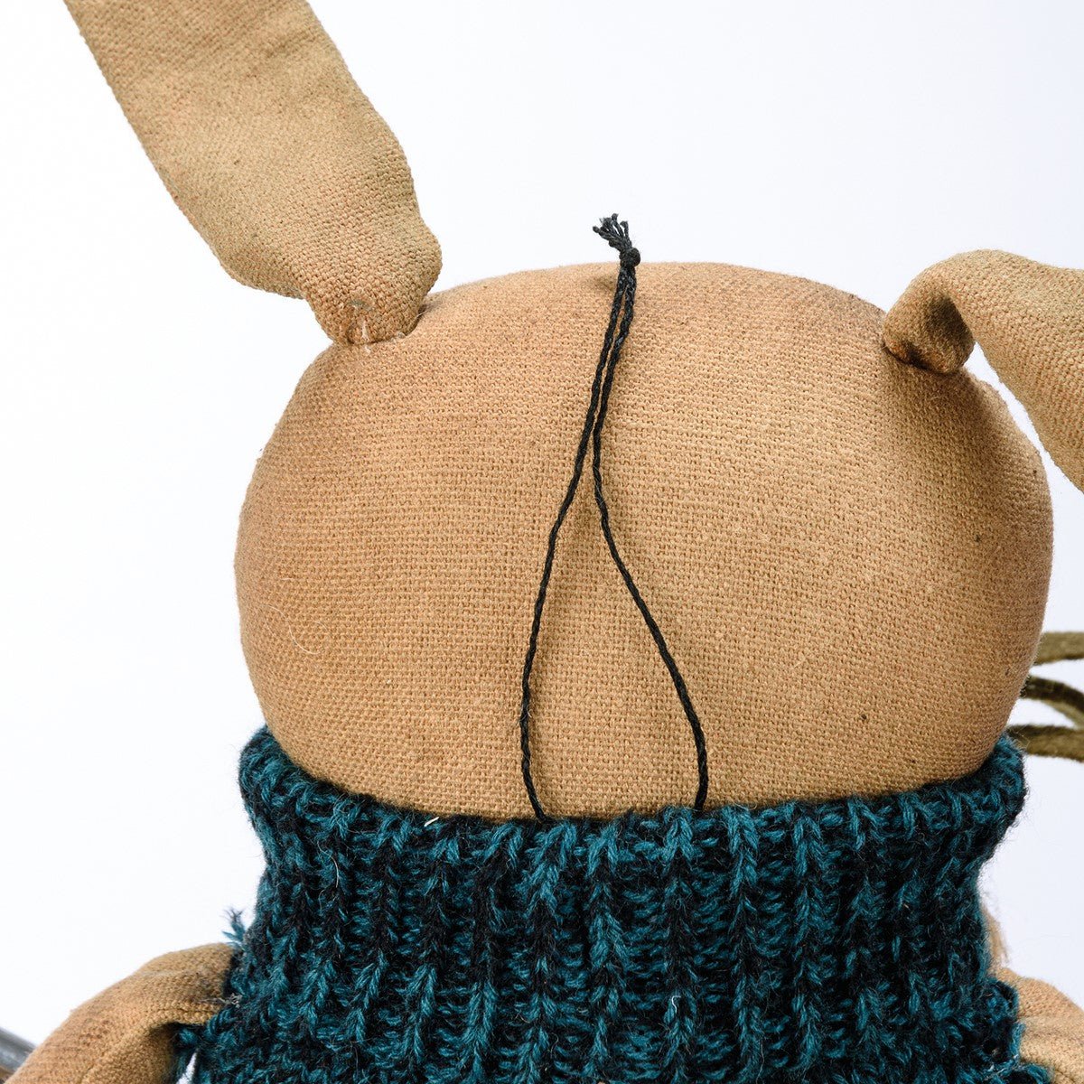 Primitive Spring Easter Peter Rabbit Doll w/ Carrot 12" - The Primitive Pineapple Collection