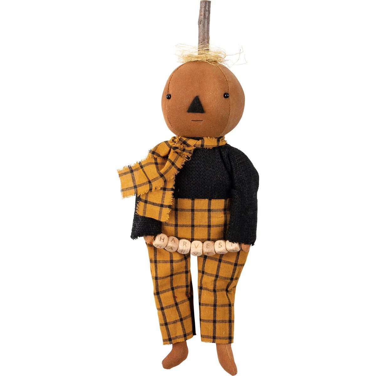 Primitive Country Fall Harvest Jack Doll - The Primitive Pineapple Collection