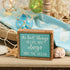 Beach Cottage Best Things Are Dogs And The Ocean Mini Box Sign - The Primitive Pineapple Collection