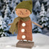 Primitive Country Christmas Isabella Snowman Doll - The Primitive Pineapple Collection