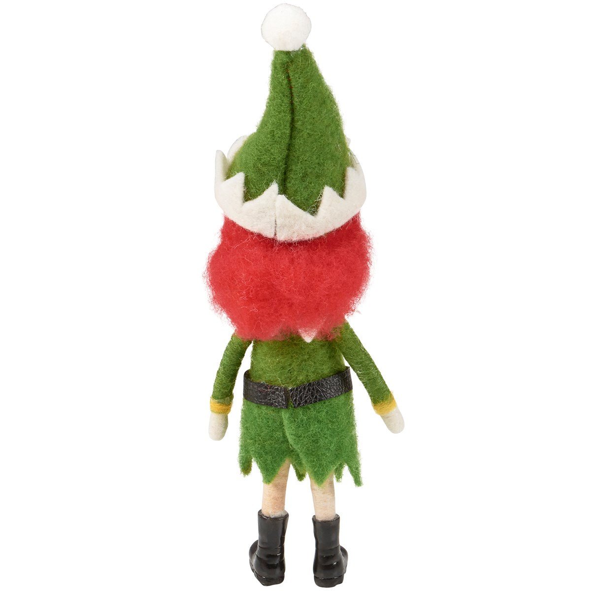 Primitive Christmas Girl Elf with Elf Hat and Boots Doll 7" - The Primitive Pineapple Collection