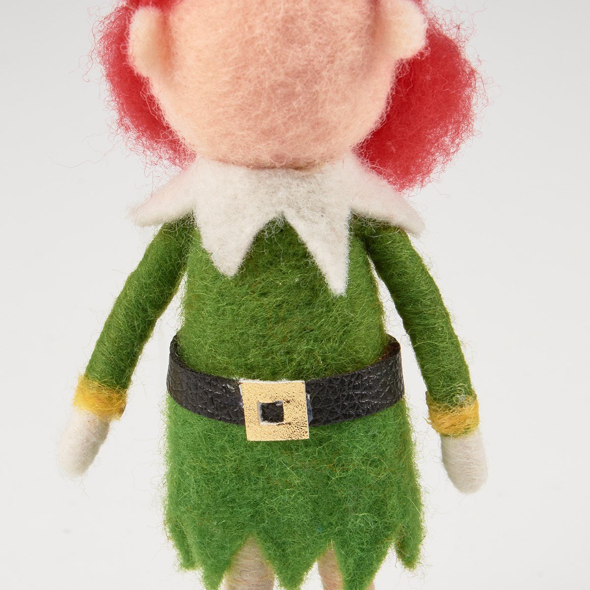 Primitive Christmas Girl Elf with Elf Hat and Boots Doll 7" - The Primitive Pineapple Collection