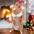 Primitive Christmas Felt Ebenezer Mouse Ornament - The Primitive Pineapple Collection