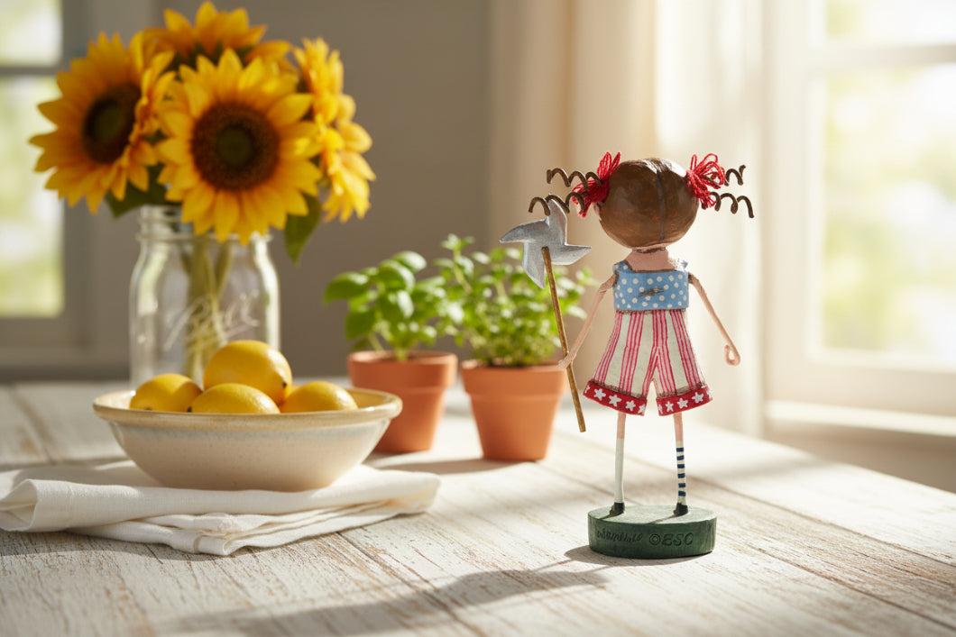 Esc and Company Lori Mitchell American Belle 12277 - The Primitive Pineapple Collection