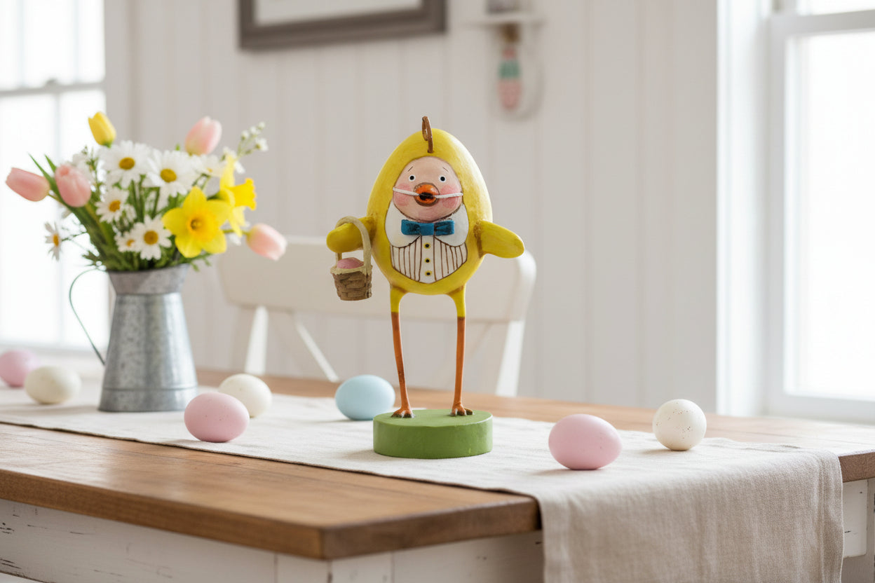 ESC and Company Spring Easter Chipper Chick 12283 Lori Mitchell - The Primitive Pineapple Collection