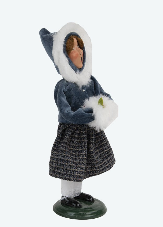 Byers Choice Carolers Christmas Davis Family Girl 1243G - The Primitive Pineapple Collection
