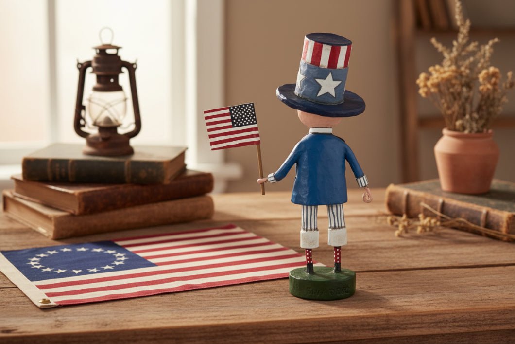 Esc and Company Lori Mitchell Yankee Doodle Boy 13307 - The Primitive Pineapple Collection