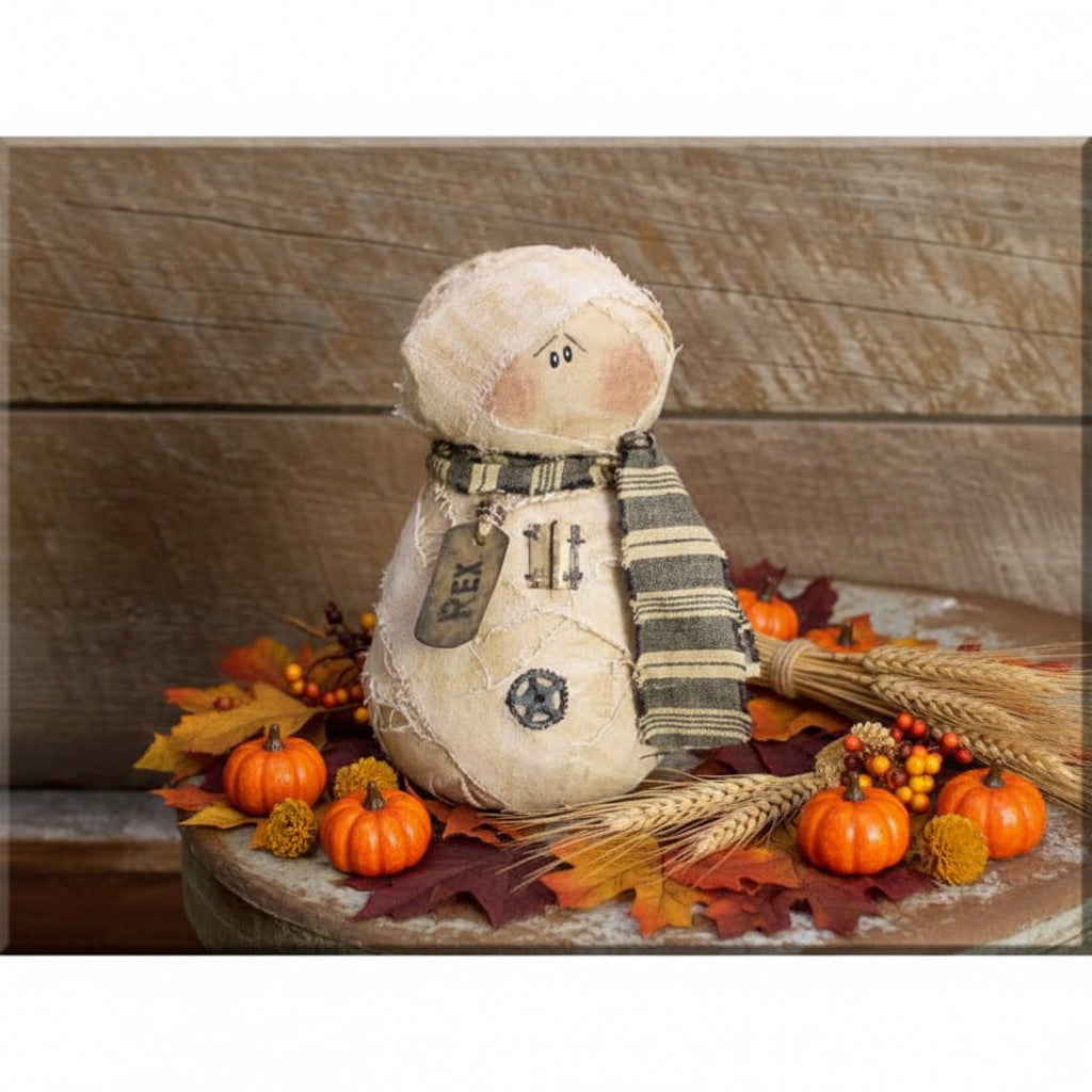 Honey and Me Halloween Rex Salvage Mummy F17819 - The Primitive Pineapple Collection