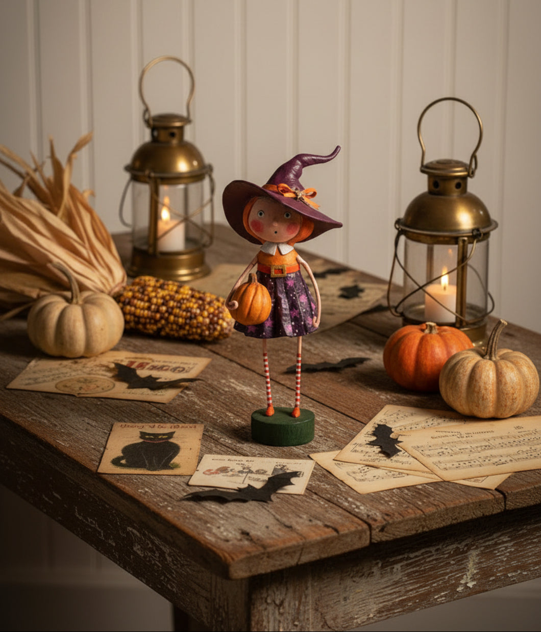 ESC and Company Halloween Charmed By Lori Mitchell 15526 - The Primitive Pineapple Collection