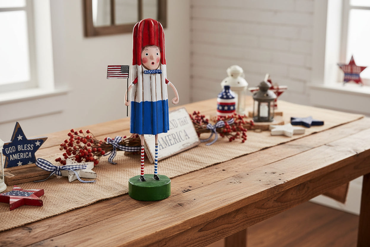 Esc and Company Lori Mitchell Rodney Rocket Pop 16709 - The Primitive Pineapple Collection