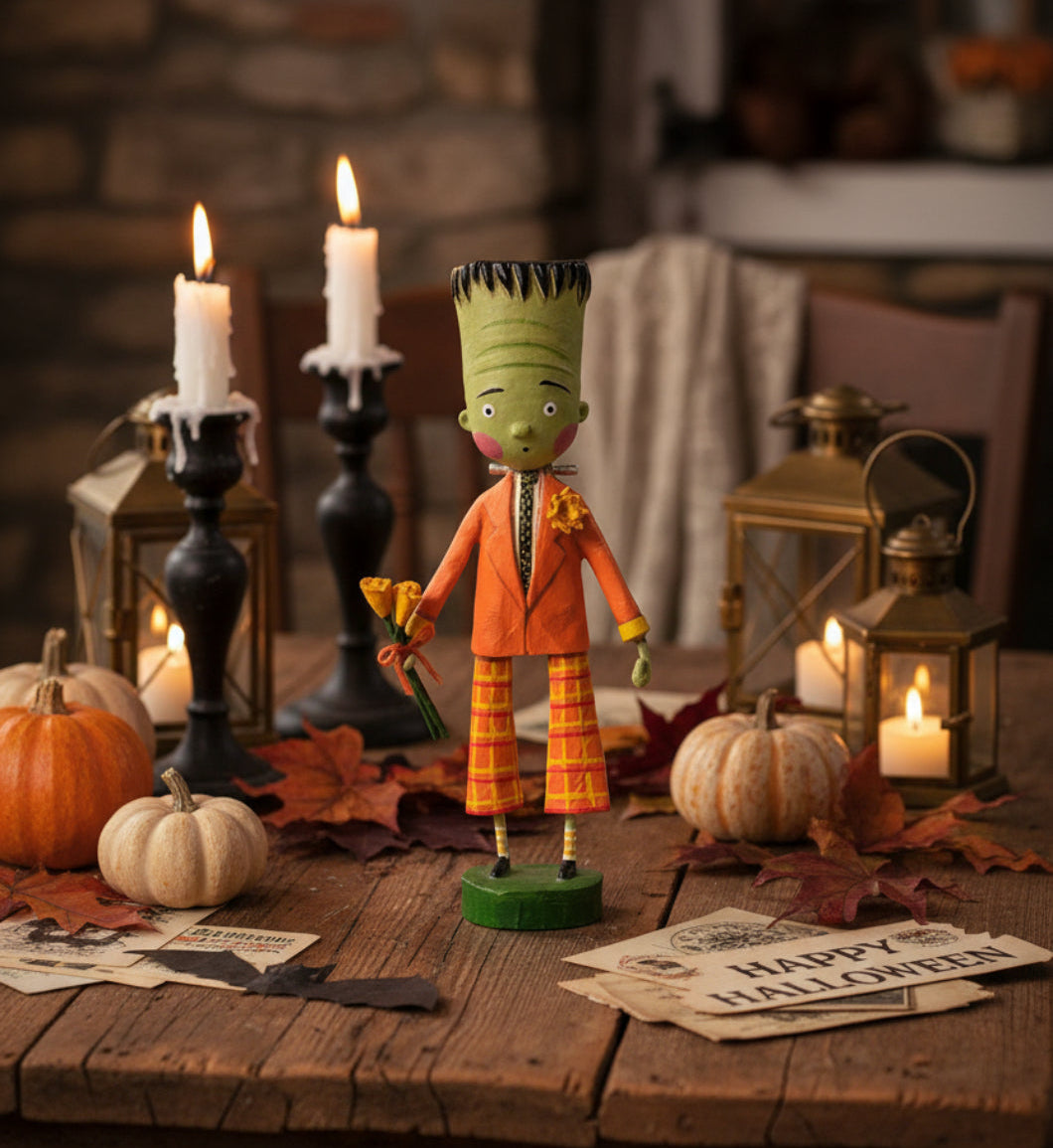 ESC Halloween Fabulous Frank Lori Mitchell 16713 - The Primitive Pineapple Collection