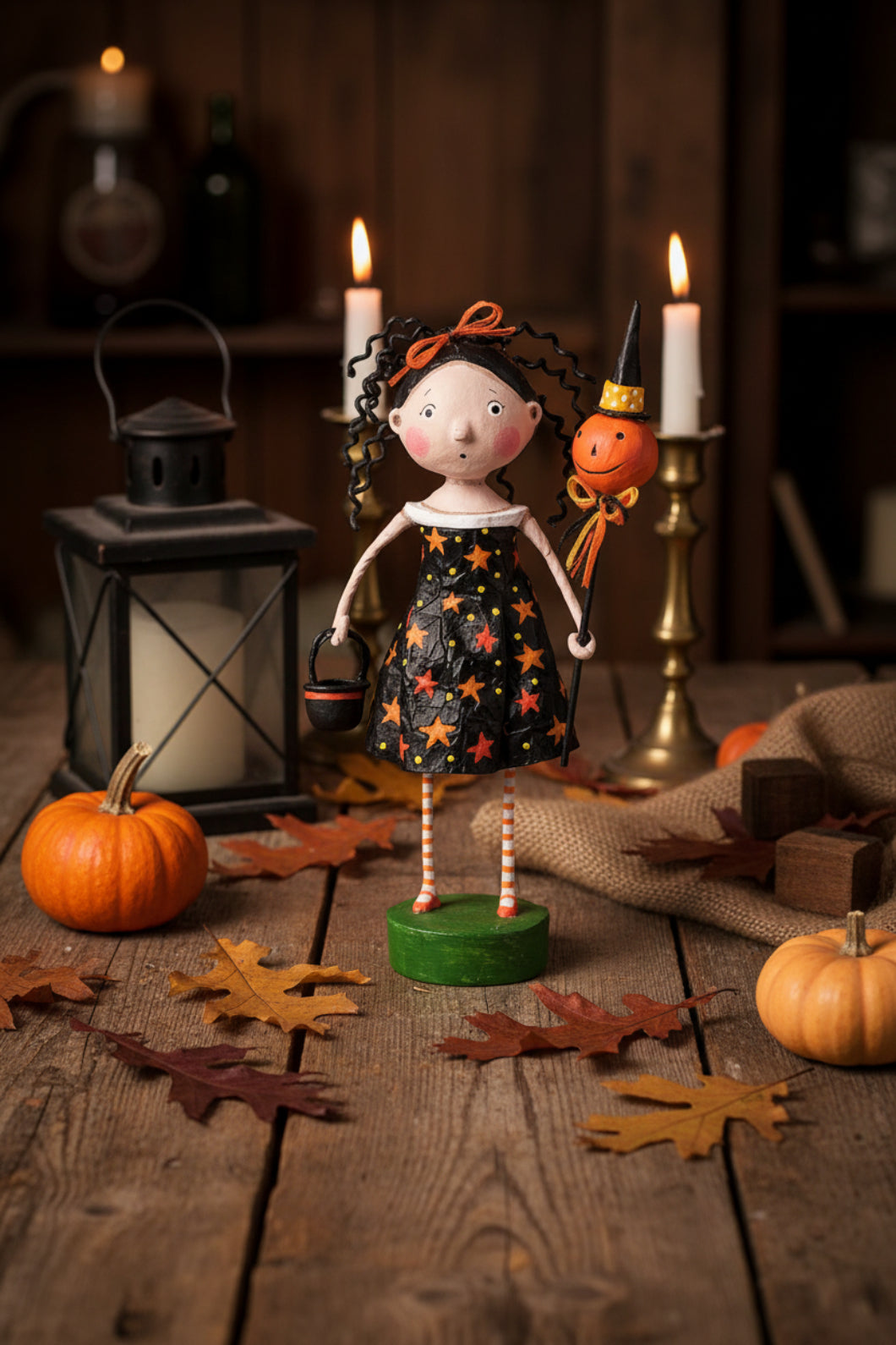 ESC Halloween Crimp and Crinkle Lori Mitchell 16718 - The Primitive Pineapple Collection