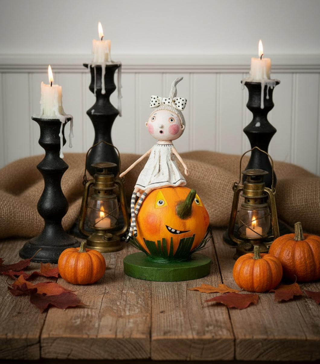 ESC Halloween A Little Halloween Spirit Lori Mitchell 17280 - The Primitive Pineapple Collection