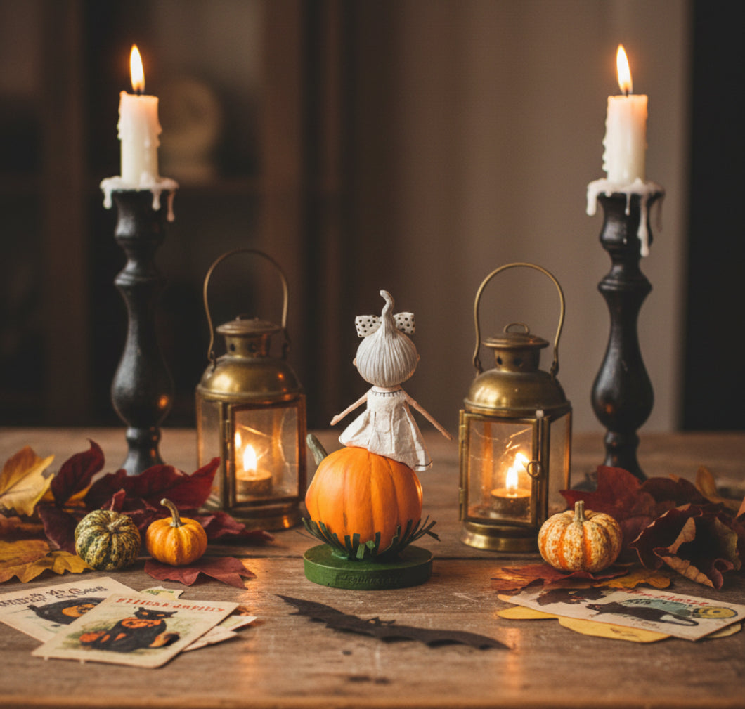 ESC Halloween A Little Halloween Spirit Lori Mitchell 17280 - The Primitive Pineapple Collection