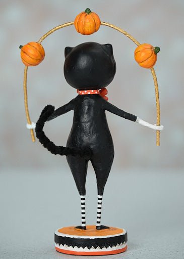 ESC Halloween Toss a Jack Cat Lori Mitchell 17282 - The Primitive Pineapple Collection