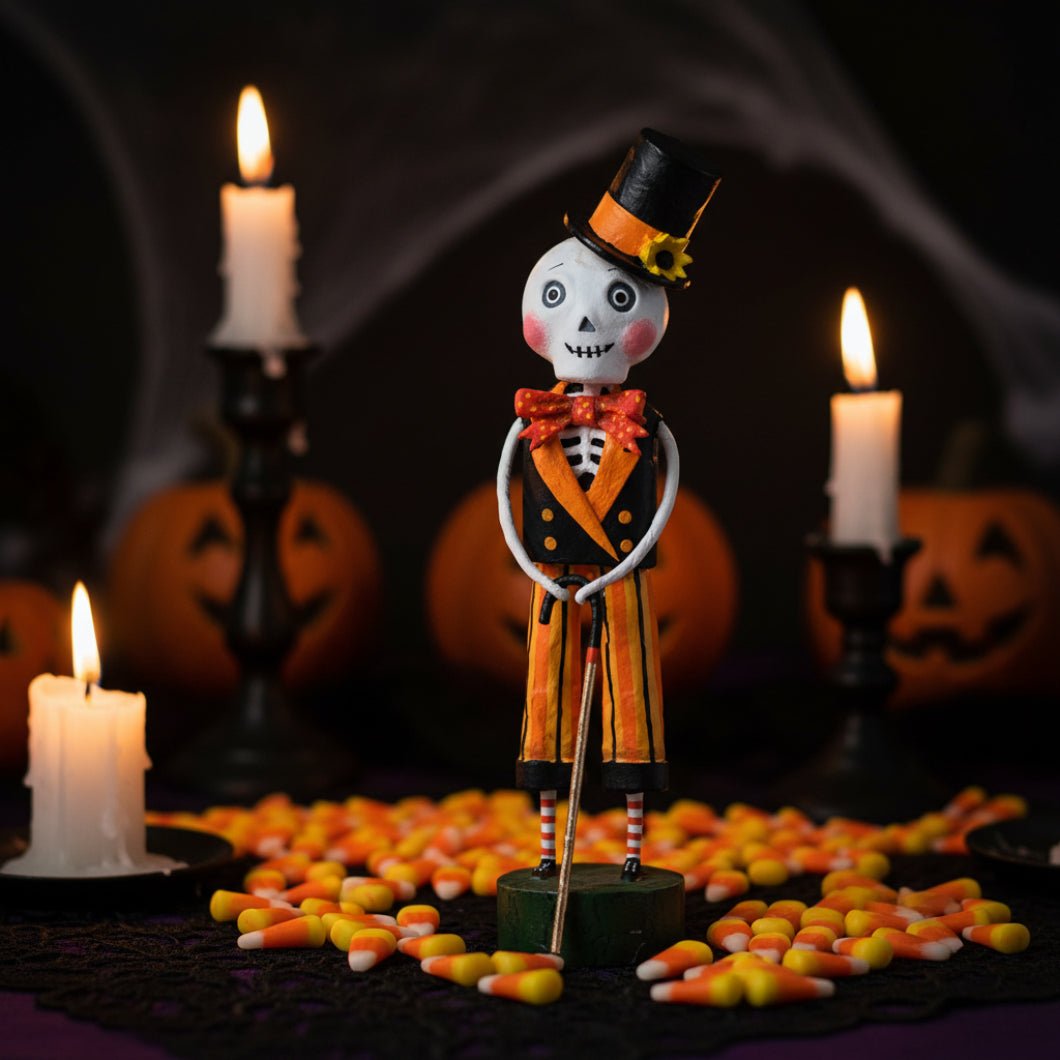 ESC Halloween Mr. Bojangles Lori Mitchell 18017 - The Primitive Pineapple Collection