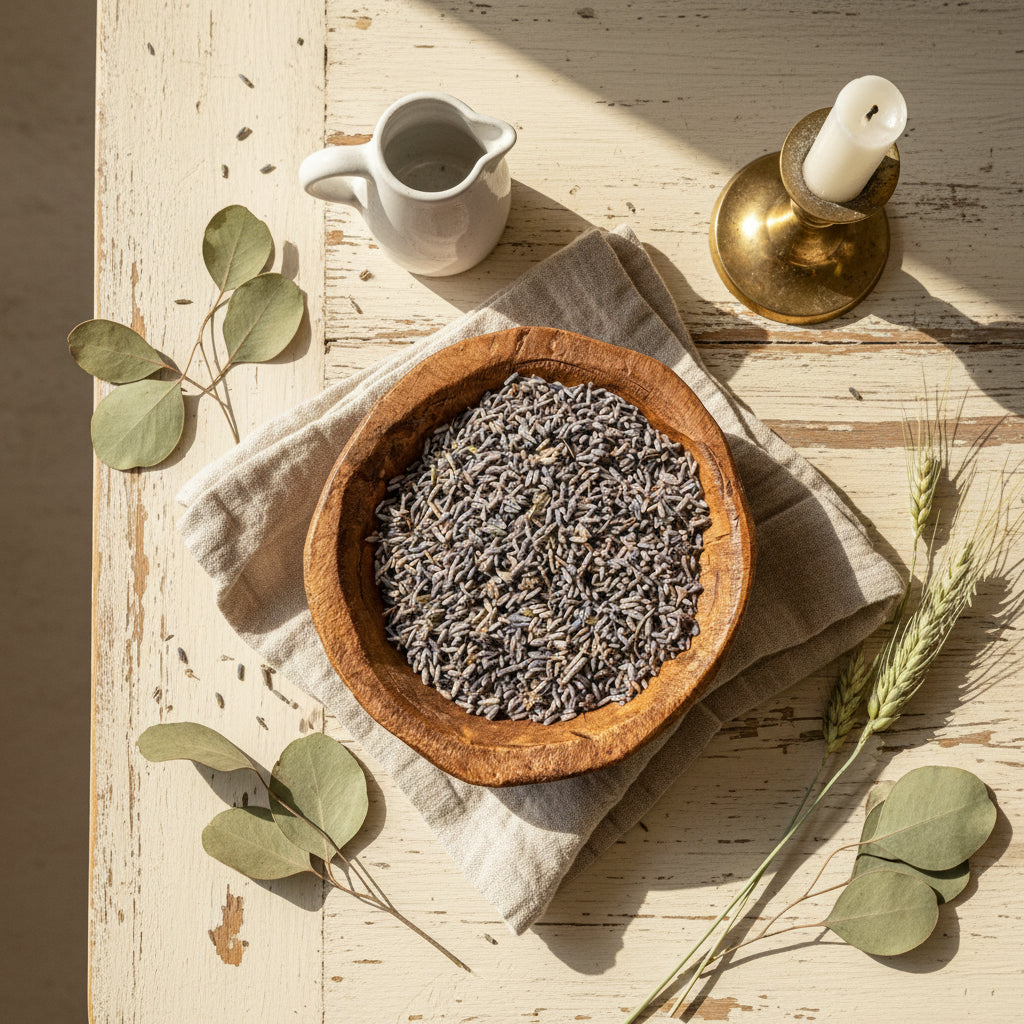 Fragrant Locally Grown Dried Lavender Buds 1 oz - The Primitive Pineapple Collection