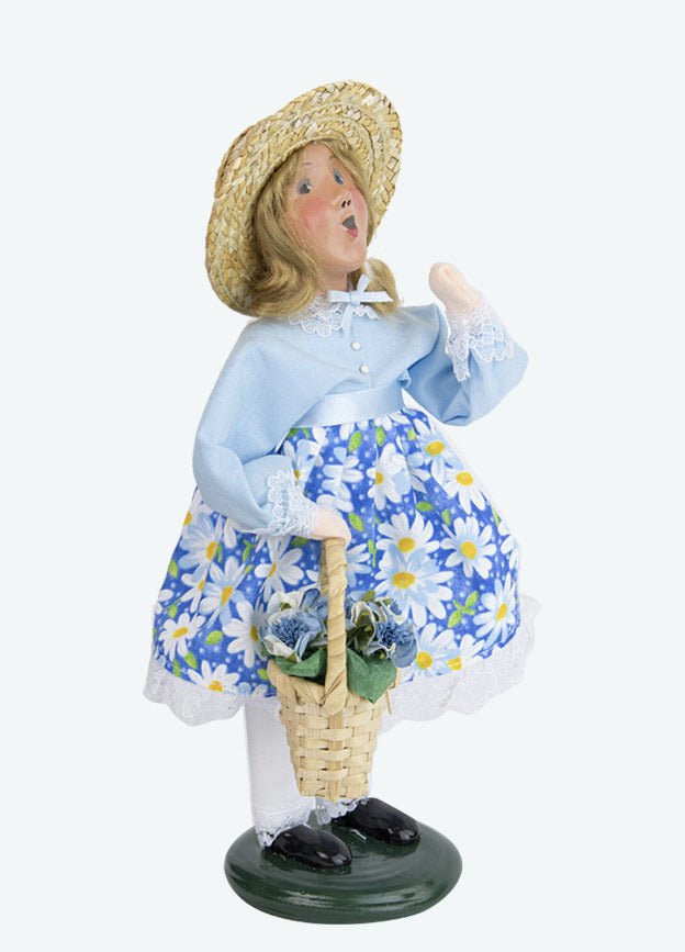 Primitive Colonial Byers Choice Daisy Girl 2007 - The Primitive Pineapple Collection