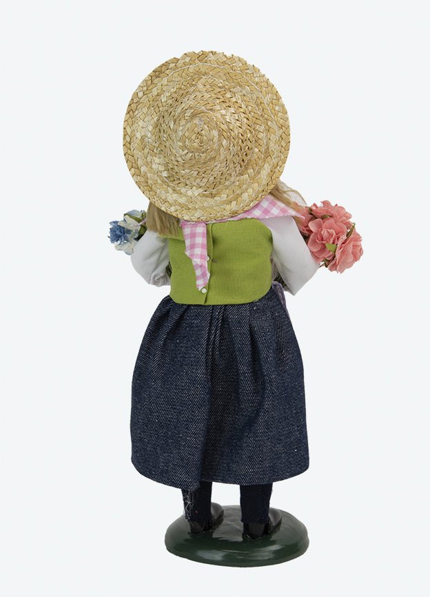 Primitive Colonial 2004 Byers Choice Flower Girl 2008G - The Primitive Pineapple Collection