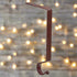Primitive Christmas 6"Plain Stocking Hanger - Red Finish - The Primitive Pineapple Collection