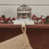 Primitive Christmas General Store Stocking Holder/ Hanger - The Primitive Pineapple Collection