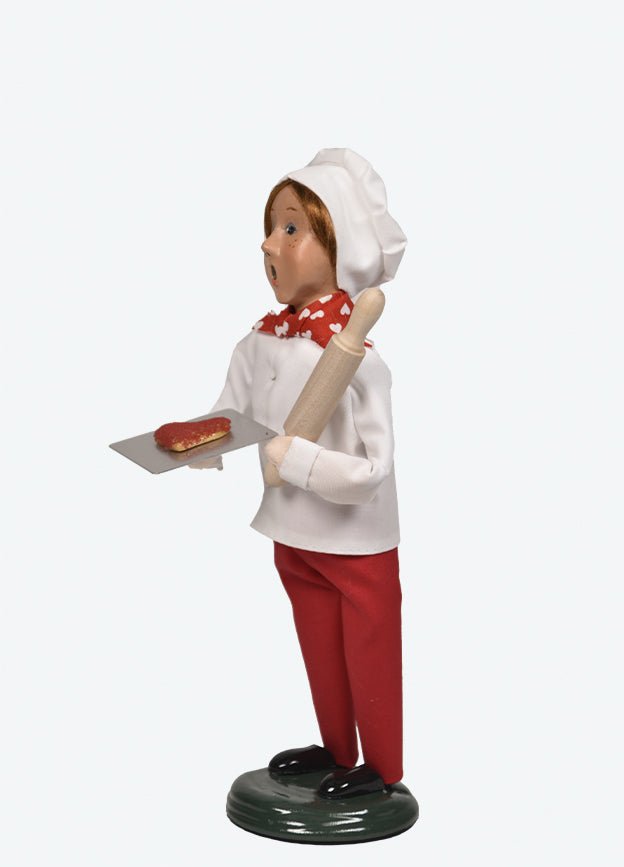 Primitive Colonial Byers Choice Valentines Day Boy w/ Heart Caroler 2252B - The Primitive Pineapple Collection