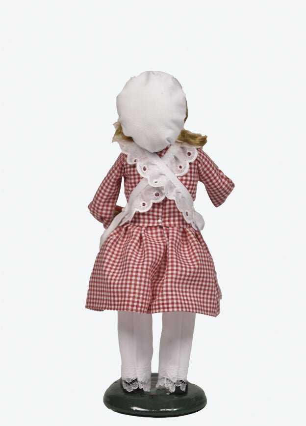 Primitive Colonial Byers Choice Valentine Baking Girl 2252G - The Primitive Pineapple Collection