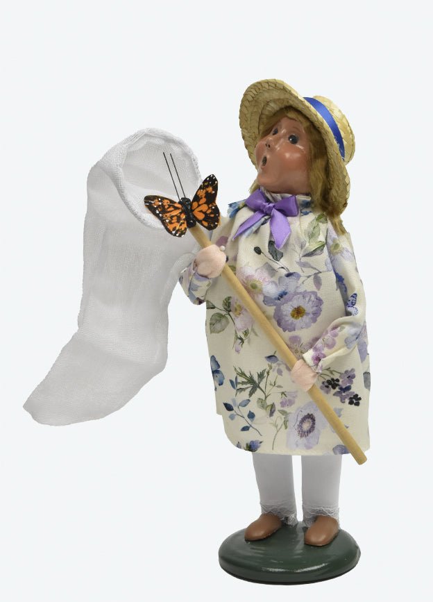 Colonial Byers Choice Butterfly Girl 2256 - The Primitive Pineapple Collection