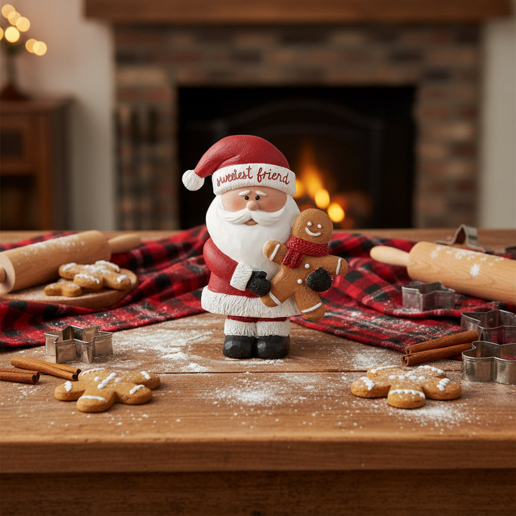 Blossom Bucket Christmas Gingerbread Lane Santa