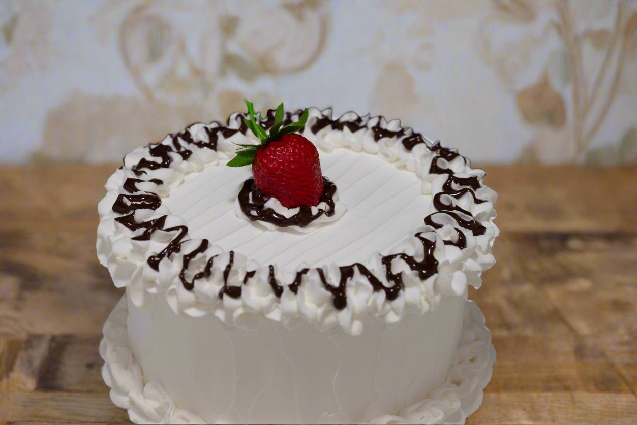 Farmhouse Handcrafted USA Faux Vanilla w/ Strawberry Cake - The Primitive Pineapple Collection