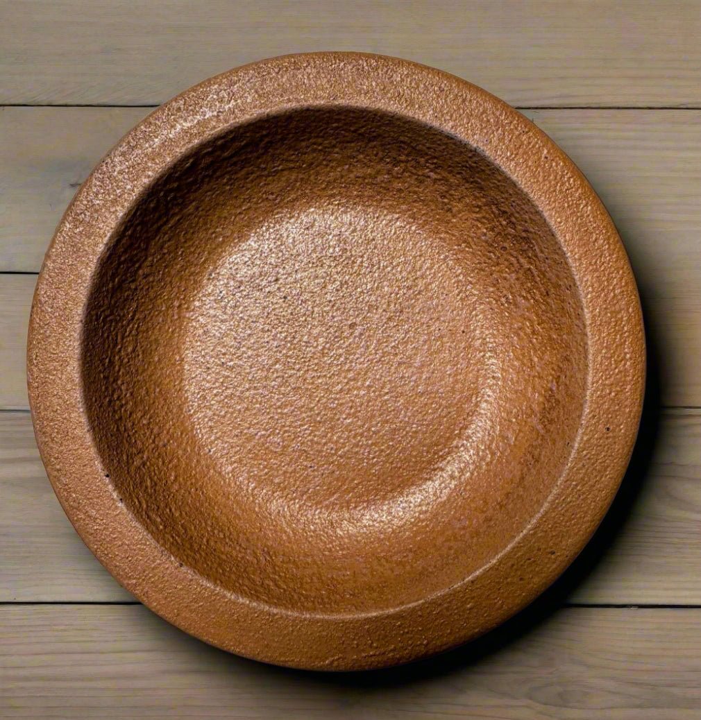 Primitive Farmhouse Wood Bowl 5 3/4" 3 Colonial Colors - The Primitive Pineapple Collection