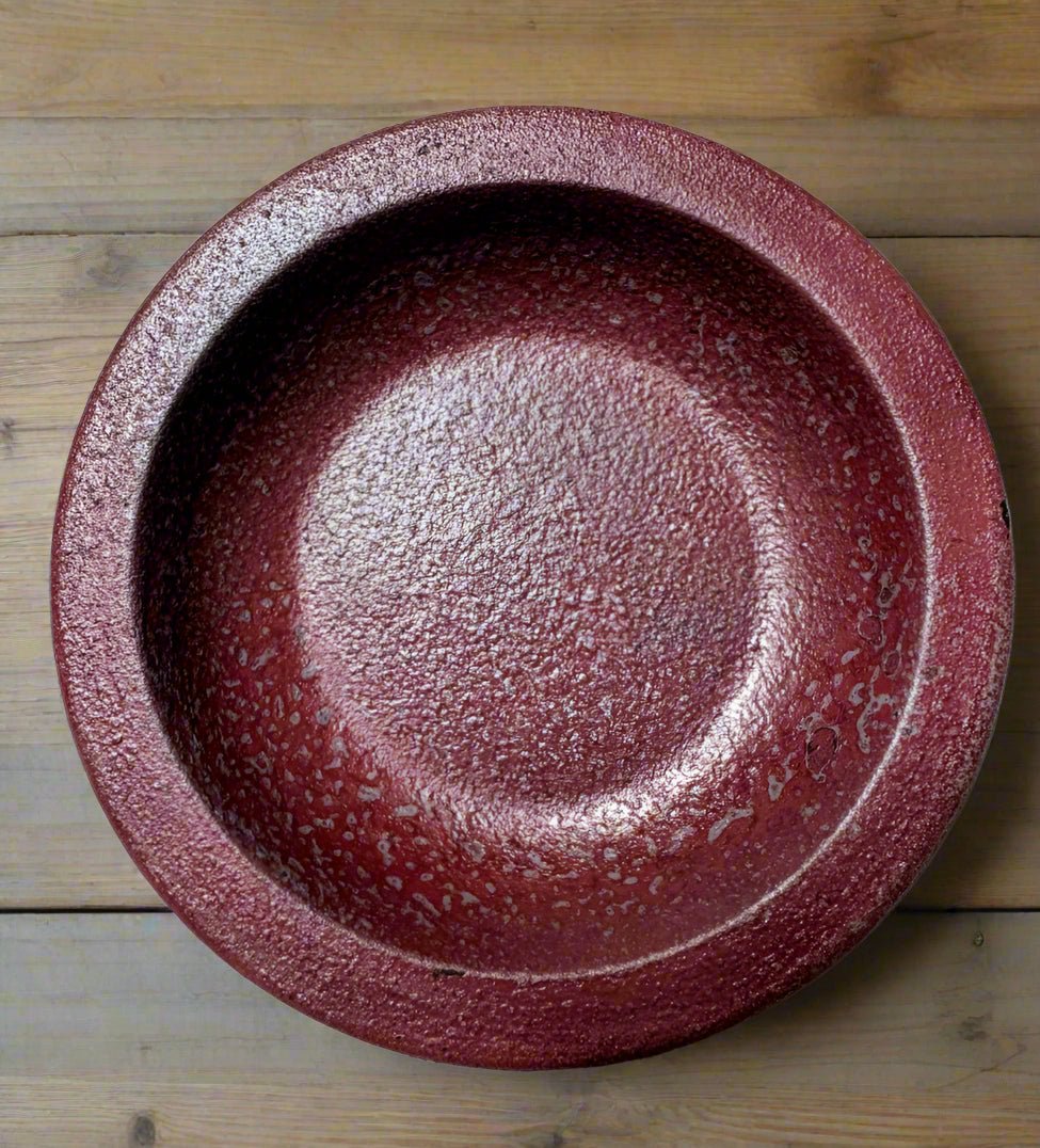 Primitive Farmhouse Wood Bowl 5 3/4" 3 Colonial Colors - The Primitive Pineapple Collection
