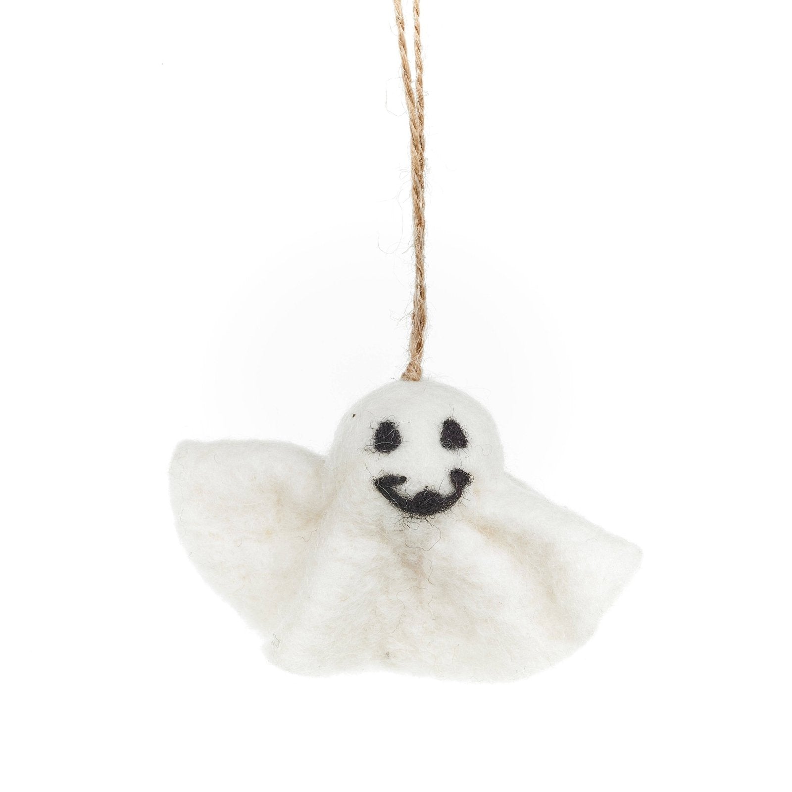Primitive Handcrafted Halloween Felt Ghastly Ghosts 3 pc - The Primitive Pineapple Collection