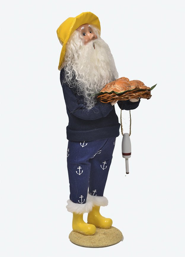 Colonial Byers Choice Nautical Santa w/Crabs 3254C - The Primitive Pineapple Collection