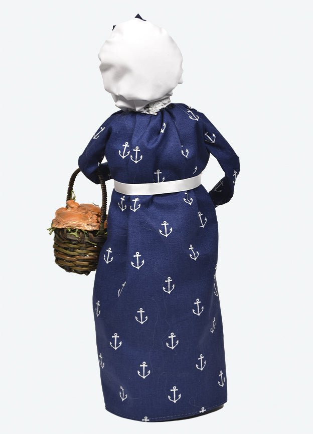 Colonial Byers Choice Nautical Mrs Claus w/Crabs 3254WC - The Primitive Pineapple Collection