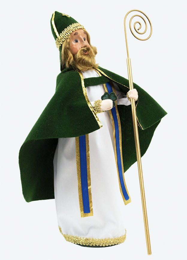 Colonial Byers Choice Saint Patrick 3292 - The Primitive Pineapple Collection
