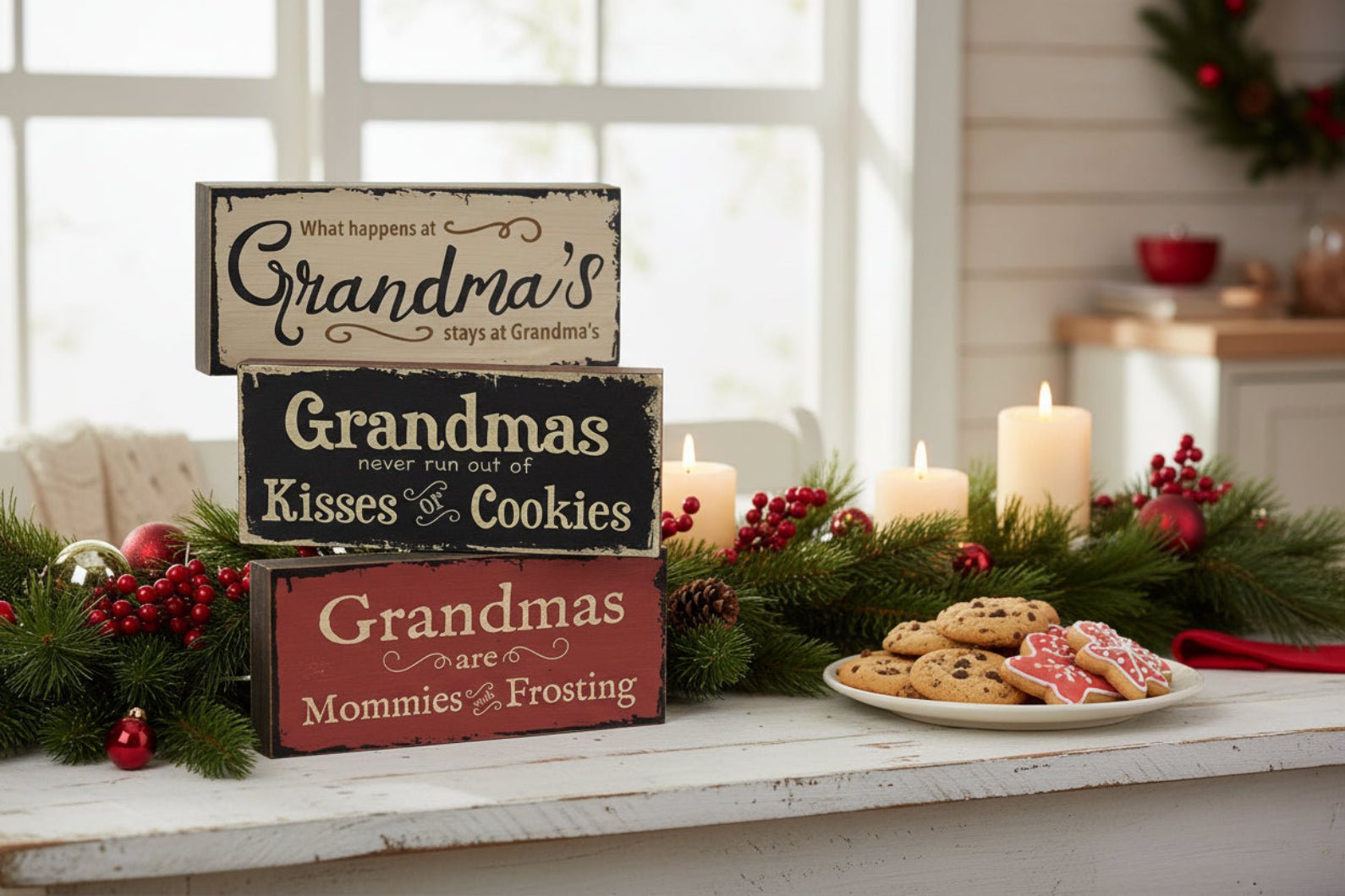 Primitive Christmas Grandma&
