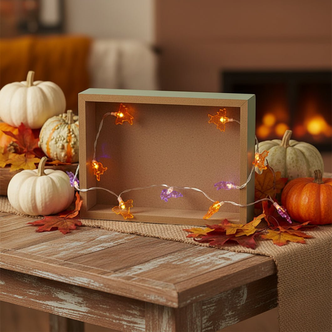 Primitive Halloween Happy Jack Vintage Look Box Sign Shelf Sitter 2 Designs - The Primitive Pineapple Collection