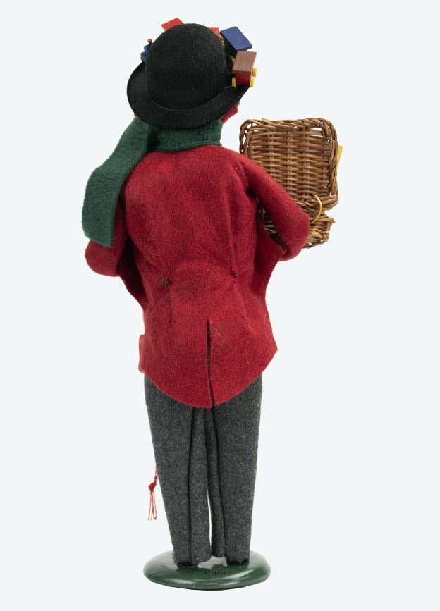 Byers Choice Carolers Colonial Man Selling Toys 4246 - The Primitive Pineapple Collection