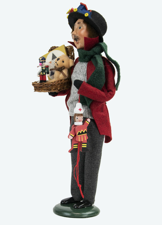 Byers Choice Carolers Colonial Man Selling Toys 4246