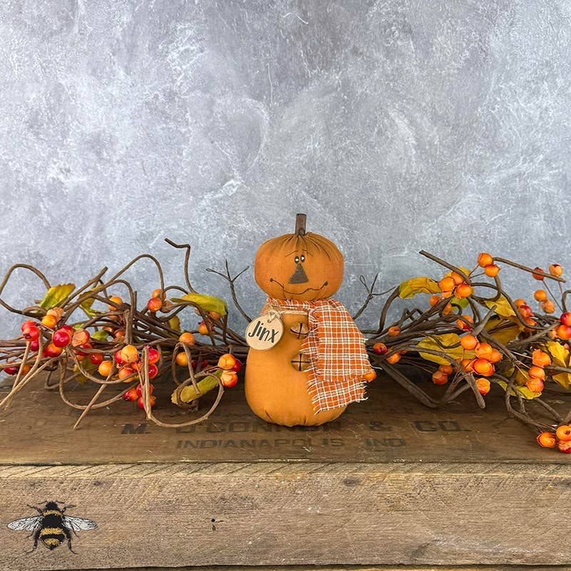 Honey and Me Halloween Jinx the Baby Jack - O - Lantern - The Primitive Pineapple Collection