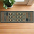 Primitive Old Glory Flag Hooked Rug Runner w/ Stars - 2&